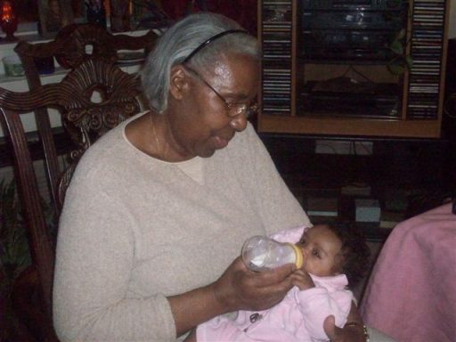 Nevaeh and Grand ma (Earline Hobbs)