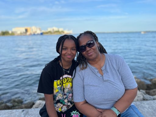 Nevaeh and Katie in Miami Florida