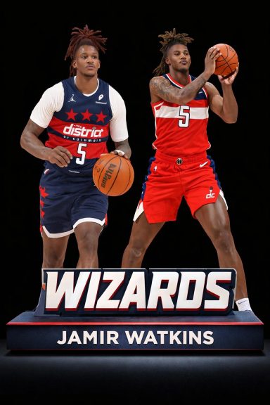 Jamir drafted in 2025 to the Wizards