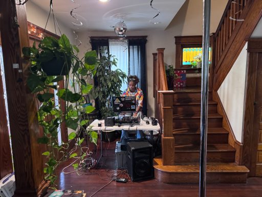 DJ Chatty working